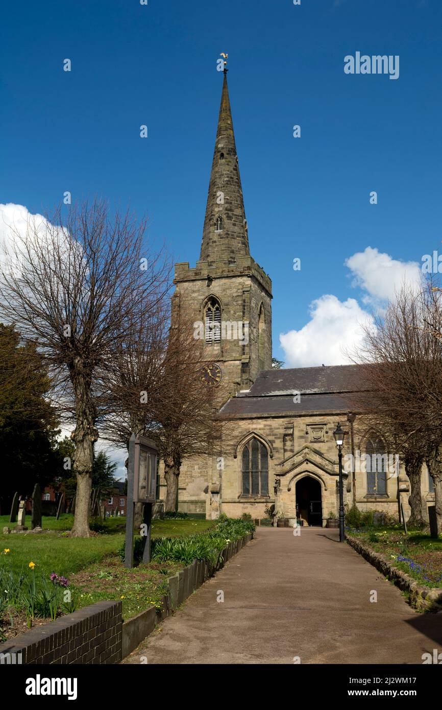 St. Catherine`s Church, Burbage, Leicestershire, England, UK Stock